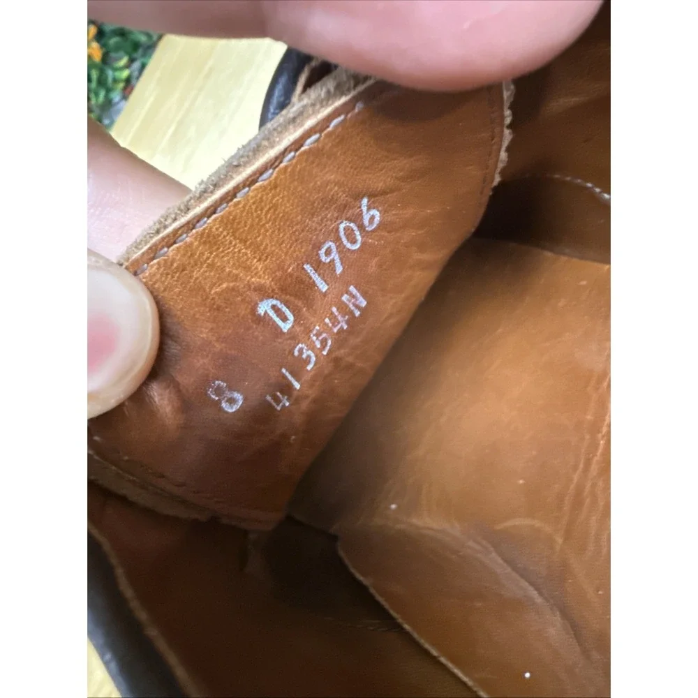Allen Edmonds Clark Street 1906 Split Toe Brown CXL Men's Dainite Soles‎ Men's 8